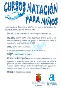 CARTEL 2015 NATACION