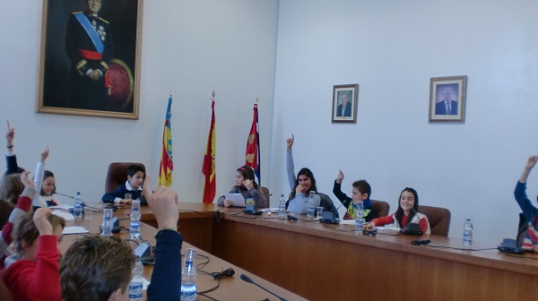 Pleno Infantil Ayuntamiento Benijofar